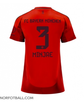 Billige Fotballdrakt Bayern Munich Kim Min-jae #3 Replika Hjemmedrakt Dame 2024-25 Kortermet